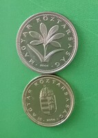 2004 Forint,Teljes forgalmi sor 50 forint Eurpai Unió -Magyar Köztársaság