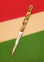 Régi bicska, gyűjteményből. %%% Kés, bicska, tőr, borotva.