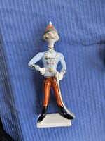 Hollóházi art deco Huszár RITKA!