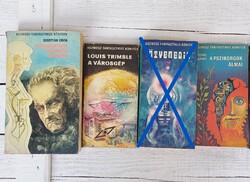 Retro, régi Kozmosz fantasztikus könyvek_6 db-os csomag