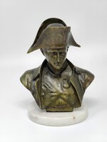 Napóleon bronz mellszobor (15 cm) KE