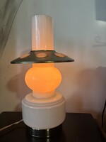 Space age opálüveg retro ufo formajú asztali lámpa
