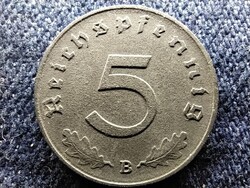 Németország Horogkeresztes 5 birodalmi pfennig 1940 B