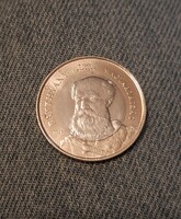 Gróf Batthyány Lajos 200 forintos emlékforgalmi érme, nagyon szép, verdefényes, emlékérme