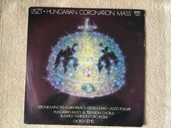 Liszt Ferenc Koronázási Mise bakelit lemez