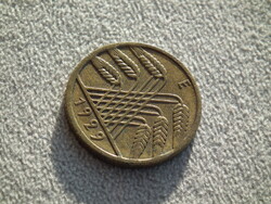 Németország, weimari 10 Pfennig (Reichspfennig), 1929 E