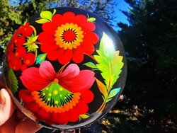 RÓZSÁS OROSZ LAKK DOBOZ