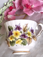 Angol gyűjtői teás csésze