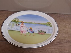 Villeroy&Boch porcelán falitányér, falidísz