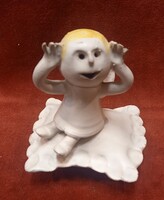 CSAVLEK ETELKA KERÁMIA ANGYAL FIGURA