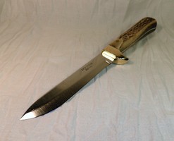 Régi POLYÁK vadásztőr, gyűjteményből. Kés, bicska, tőr, borotva.