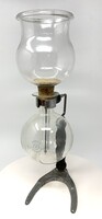 Mocca lombik spiritusz üveg kávéfőző 1950-es évek  RZ