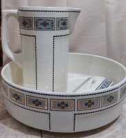 Art deco Villeroy porcelán mosdó készlet.4227b