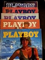 Playboy retro magazinok 1977-1980