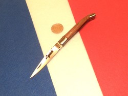 Laguiole bicska, gyűjteményből. Kés, bicska, tőr, borotva.