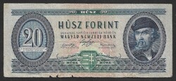 20 forint 1947 VG-