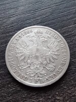 1 Flórin 1866 A sorozat ritka