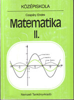 Czapáry Endre: Matematika II.- középiskola
