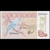 Suriname 2 1/2 Gulden 1978 P-118b UNC