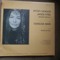 Petőfi Sándor: János vitéz. Törőcsik Mari előadásában dupla nagylemez