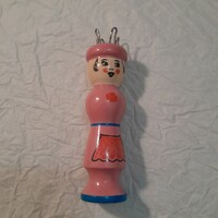 Fa horgoló bábu,baba.