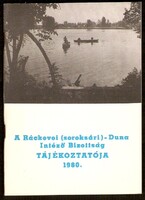 A Ráckevei (soroksári)-Duna Intéző Bizottság Tájékoztatója  1980