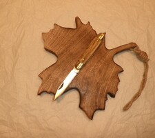 Régi Nagy Zoltán bicska, megújulva. Gyűjteményből. Kés, bicska, tőr, borotva.