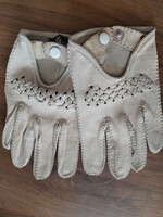 Valódi bőr - női, autós kesztyű /  7 .1/4