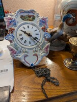 Porcelán paraszt óra