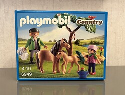 Playmobil Country - 6949 - póni, kiscsikó, állatorvos ....