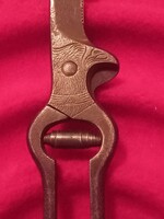 Atntik öntött vas baromfi alakú olló, antik konyhai eszköz