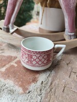 Francia fajansz csokis csésze