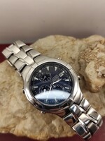 Acéltokos Certina Chronograph szép Quartz karóra