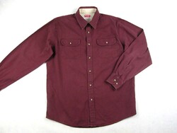 EREDETI WRANGLER (M / L) ELEGÁNS HOSSZÚ UJJÚ FÉRFI ING