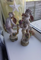 Angyalka figurák Fontanini Simonetti vintage