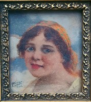 Pállya Celesztin (1864 - 1948) : Menyecske