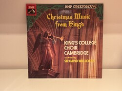 Christmas Music from King's bakelit lemez  ESD 7050