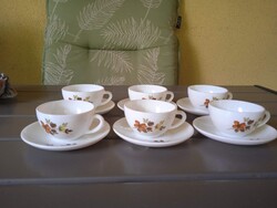 Arcopal kávéskészlet barna