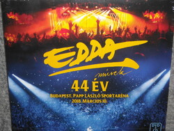 Edda works 44 years Budapest, Papp László Sports Arena 2018. March 10. Cd+dvd cd new factory unopened