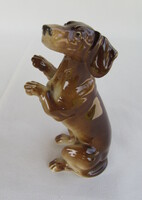 Metzler & Ortloff porcelán tacskó kutya