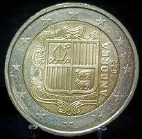 Andorra 2 euró, 2022 C14A3V Andorra 2 euró, 2022 C14A3V