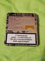 Régi, retró Marlboro Gold fém cigarettás doboz