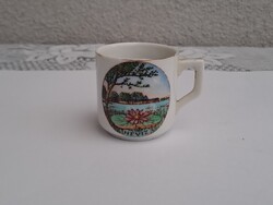 Régi pecsétes antik Zsolnay kis kávés csésze