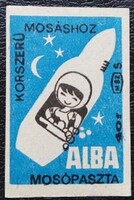 Gy167 / 1967 ALBA gyufacímke