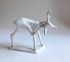 Aquincum vakaródzó pettyes őz - Schrammel Imre figura