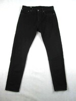 EREDETI LEVIS 512 (W31 / L32) FÉRFI FEKETE FARMERNADRÁG