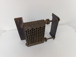 Antik patika gyógyszertár kúp készítő nagyon nehéz öntött réz gyógyszer szerszám 534 5911