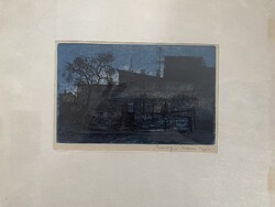 Csurgói Máté Lajos - rézkarc