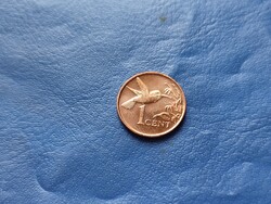 TRINIDAD ÉS TOBAGO 1 CENT 2010 MADÁR KOLIBRI! UNC!