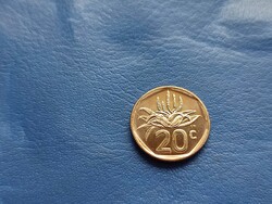 DÉL-AFRIKA 20 CENT 2024 VIRÁG! UNC! RITKA!